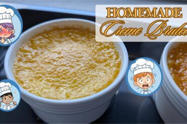Homemade Creme Brulee