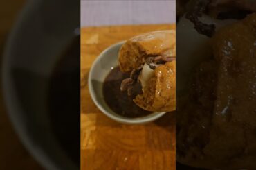 Homemade delicious French dip sandwich #sandwich