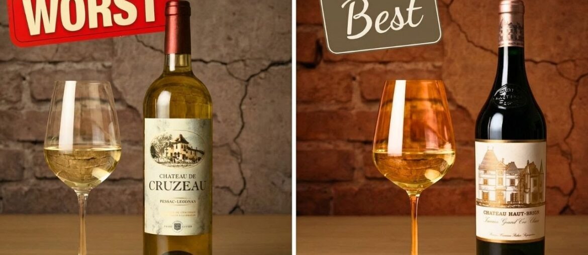 11 French White Bordeaux Wines Ranked Worst to Best 11 French White Bordeaux Wines Ranked Worst to Best