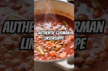 Making Linsensuppe The Way Germans Actually Do It #RealRecipe #ComfortFood