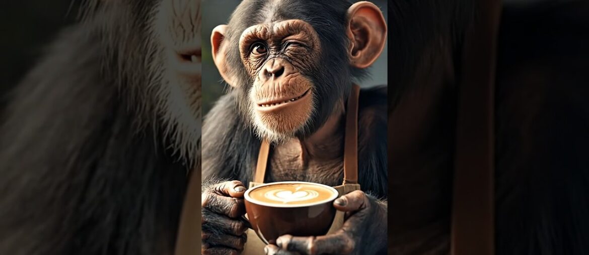 The World's Cutest Barista is a Monkey