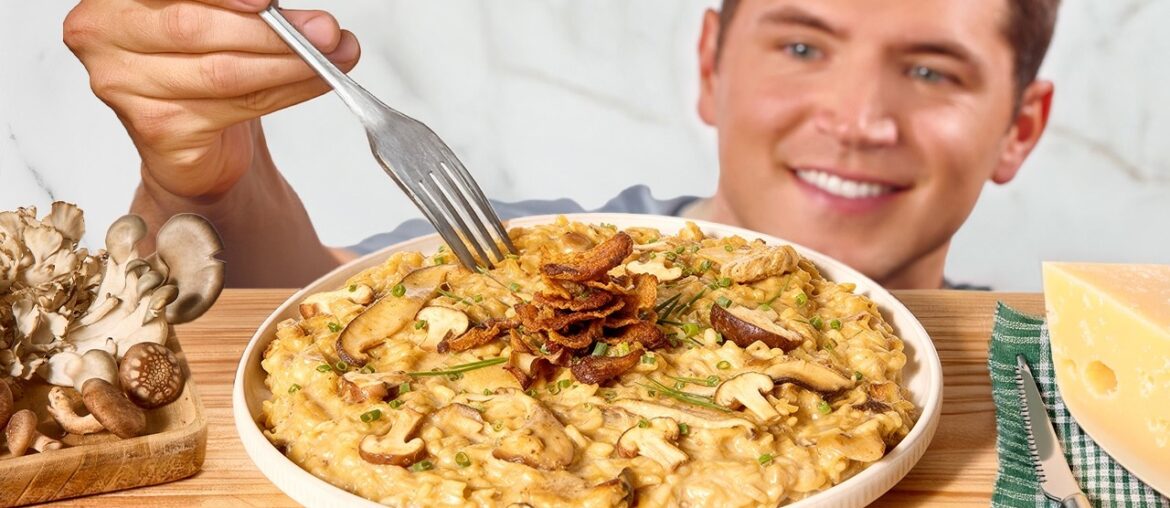 Gourmet Mushroom Risotto At Home
