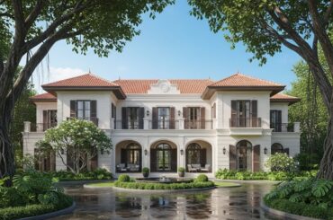 Luxury Indochine Villa Tour | French Colonial x Asian Elegance (4K)