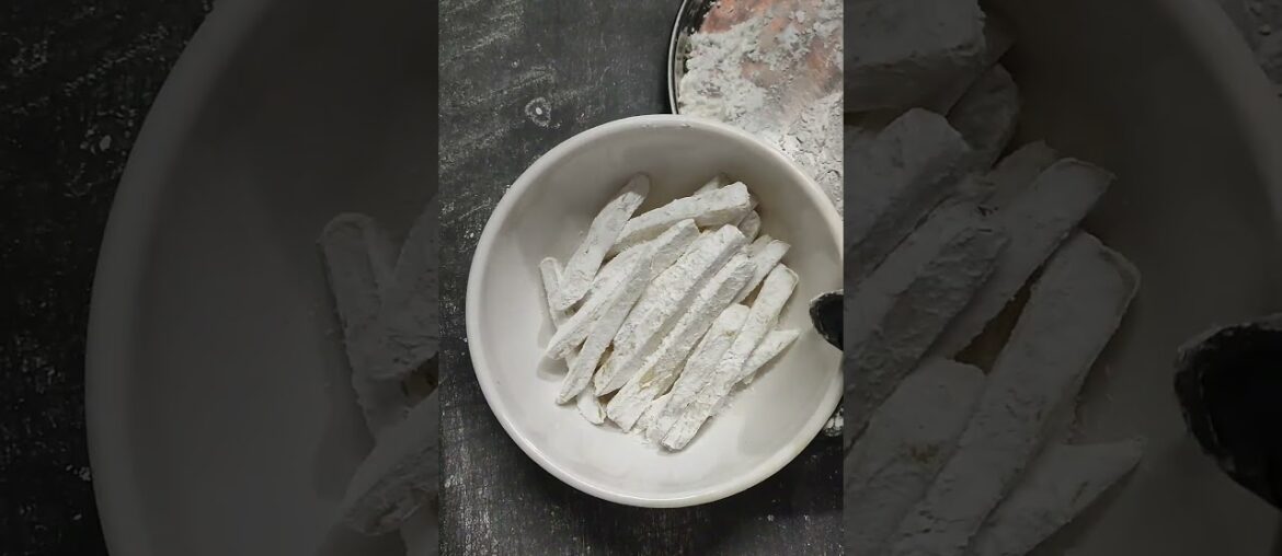 Crispy Homemade French Fries 🍟 | Easy Potato Fry #shorts