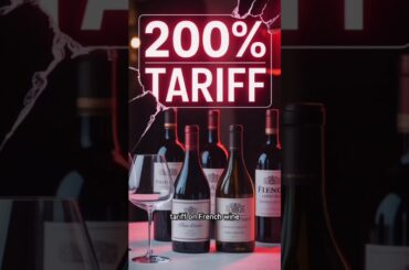 Trump Just Threatened a 200% Tariff on French Wine 🍷😳