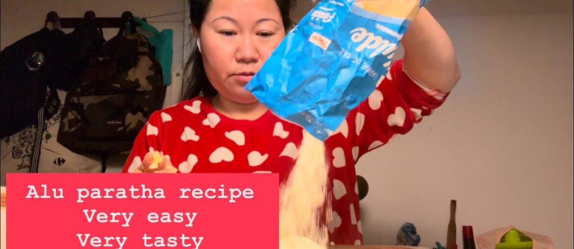 As per your demand ones again  alu paratha recipe👍#lhakufamily #france #tibetanyoutuber