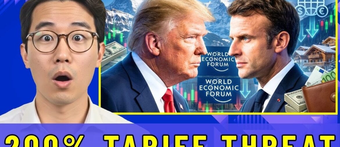 Trump vs Macron: The Davos Threat That Could Hit Your Wallet