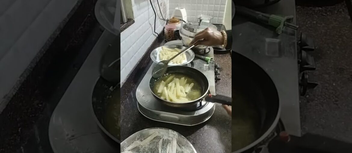 French fries recipe | kesariya Bhat recipe | Aalu french fries @Kalpanakirasoi24 #streetfoodrecipe