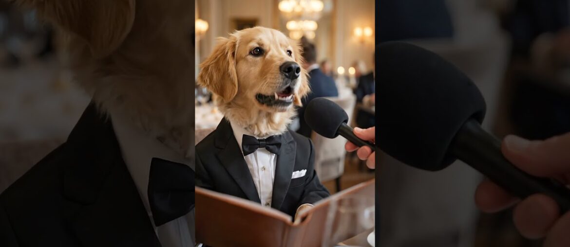 When the menu is too fancy for you... 👔🎤😂 #Shorts