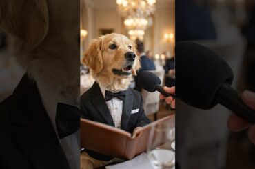 When the menu is too fancy for you... 👔🎤😂 #Shorts