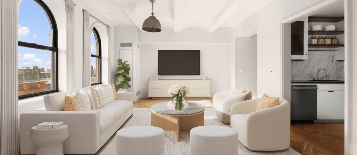 INSIDE a Sprawling West Village Two Bedroom w/ Southern Light & Full-Service Luxury | SERHANT. Tour