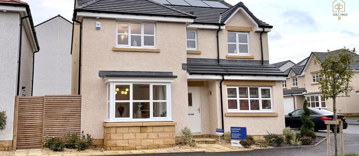 Inside a Stunning 4-Bed New Build in the UK | The Lockwood show home at Thornly Park Miller Homes