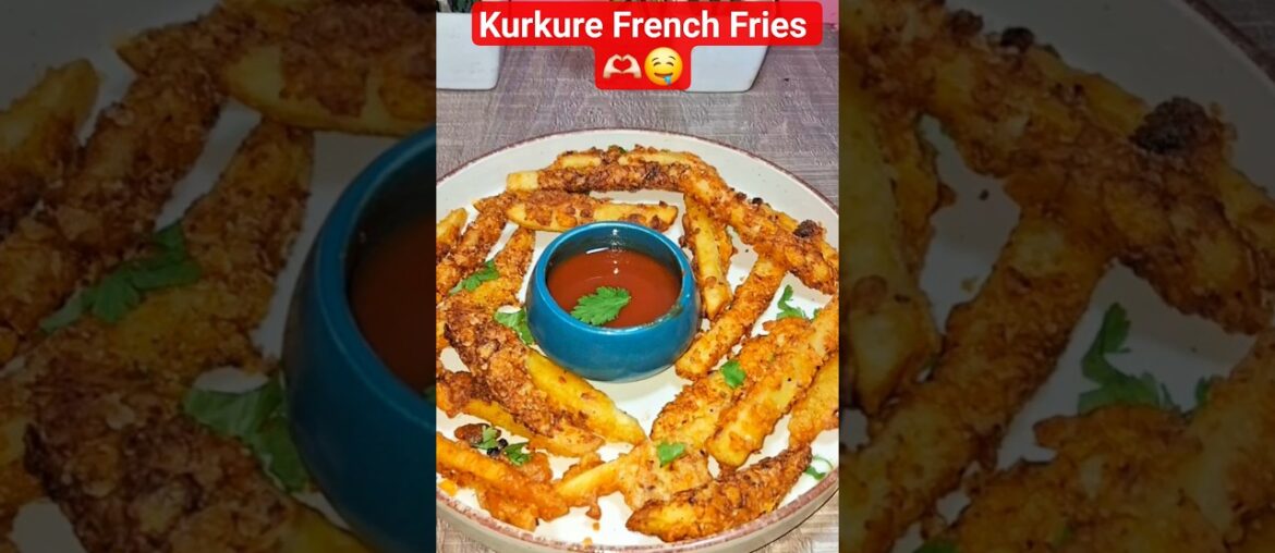 Kurkure French Fries | कुरकुरे फ्रेंच फ्राइज़ | #shorts #shortsfeed #snacksrecipe #ytshorts #ytviral