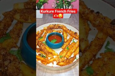 Kurkure French Fries | कुरकुरे फ्रेंच फ्राइज़ | #shorts #shortsfeed #snacksrecipe #ytshorts #ytviral