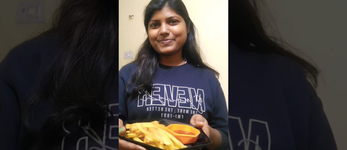 Make French Fries at Home/ फ्रेंच फ्राइस रेसिपी। #snacks #streetfood #shorts #recipe