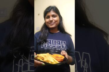 Make French Fries at Home/ फ्रेंच फ्राइस रेसिपी। #snacks #streetfood #shorts #recipe