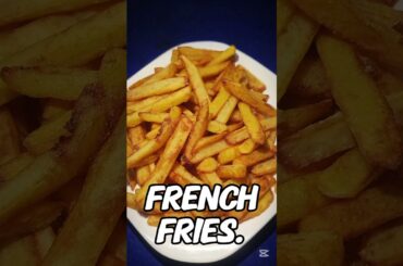 French Fries🍟Very Tasty so Easy Recipe #food #frenchfries #shortsfeed #youtubeshorts #frenchfood