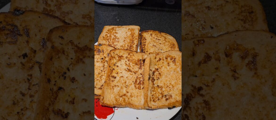 French toast -Golden Bites of Happiness 🥞#shorts #foodshorts  #BreakfastGoals #SweetMorning #recipe