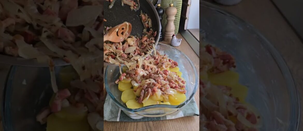 Tartiflette, cartofi gratinati in stil frantuzesc