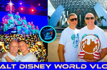 EPCOT Candlelight Processional with Jordan Fisher 🎄 | Geo-82 Lounge, Chefs de France & Luminous