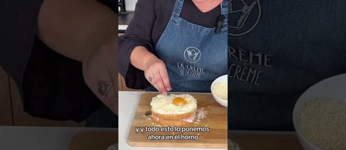 El secreto para un Croque Monsieur con queso que no te esperas 🧀