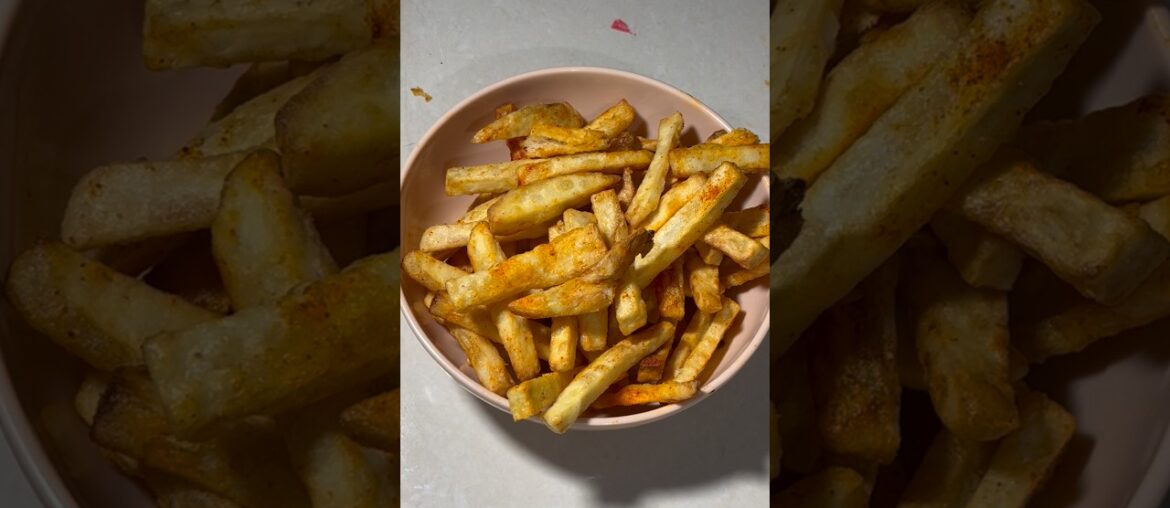Trending and delicious french fries #asmr #viral recipe #french fries 🍟#recipe #indianfood #cooking