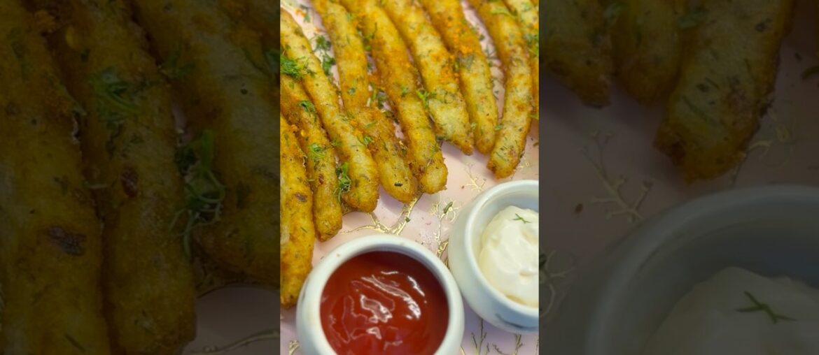 French Fries 🍟(Different style)#recipe #cooking #food #viral #trending #trendingshorts