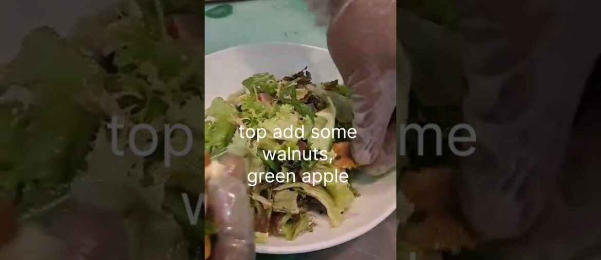 SALAD LYONNAISE/french former Salad#shorts #viral