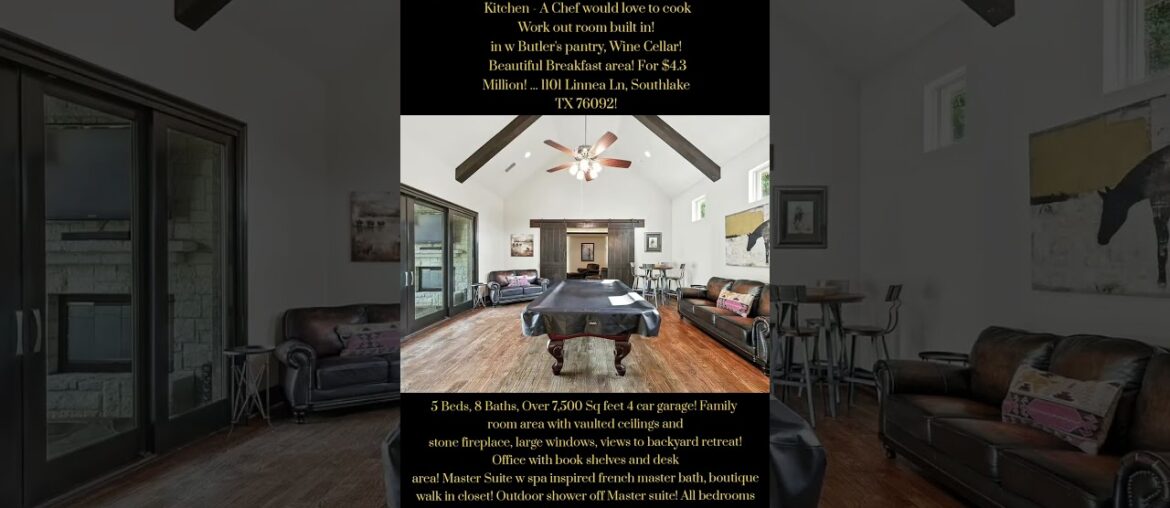 Stunning Stone Masterpiece Mansion Estate on 1 acre, with Backyard Retreat made to Entertain all! Stunning Stone Masterpiece Mansion Estate on 1 acre, with Backyard Retreat made to Entertain all!