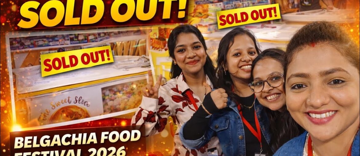 First Time Cake Stall & FULLY SOLD OUT! 🔥 With My Students | Food Festival Vlog 2026 #youtubevlog