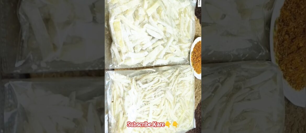 #viralshots Frozen Potatoes for French Fries & frozen lacha  potato | Store pakoda masala Ramzan