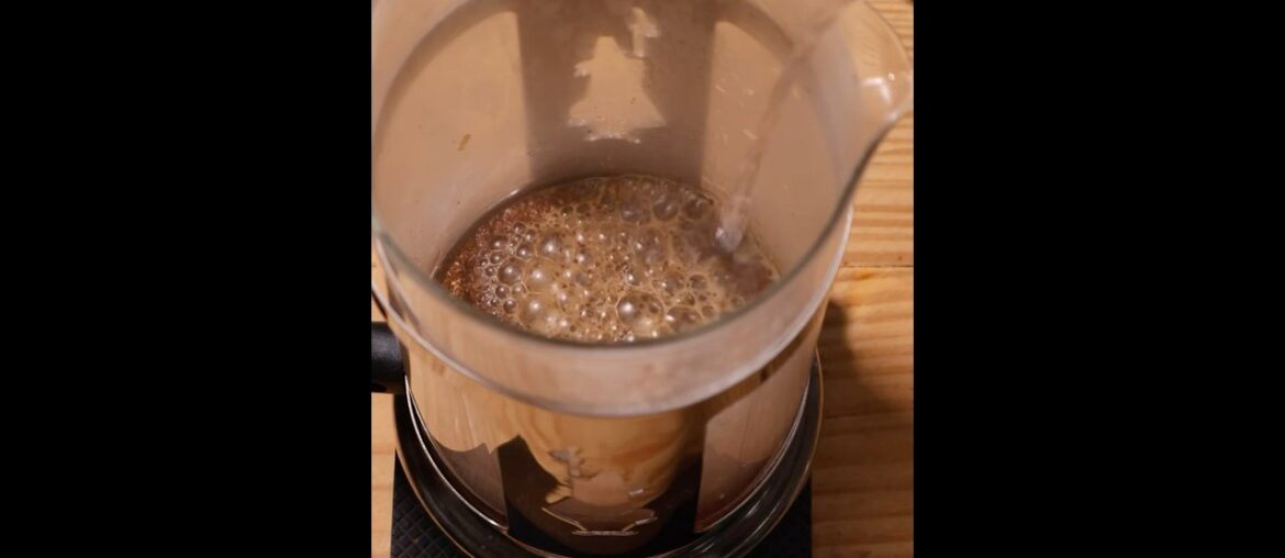 Plunger coffee can taste nice! #coffee