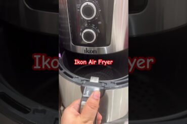 Ikon air fryer |How to use air fryer first time#airfryer#cooking#food#shorts#new#real#recipe#ramadan