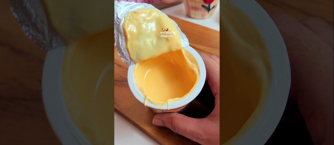 Viral 2-Ingredient Dessert 🌸