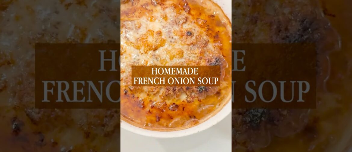Chef Ariane Duarte's Homemade French Onion Soup