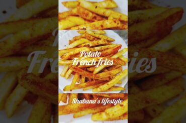 Golden, crispy aur full of taste 😍Homemade French Fries😋