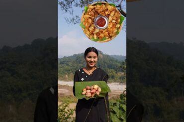 Desi Potato Chips Simple Village Recipe #noniatribalkitchen #shorts