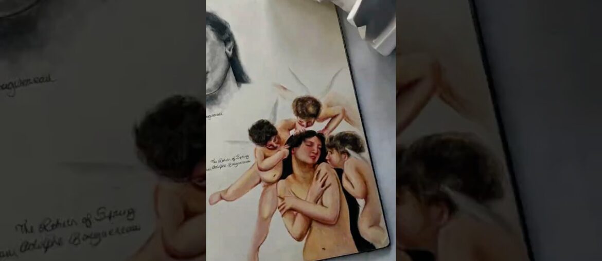 First attempt at colour pencil #classical #angelcore #angel #lightacademia #witch #romance #coquette