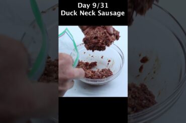 Off-Grid French Cuisine: Making Duck Neck Sausage from Scratch - 100% Homegrown Food - Shawn Woods