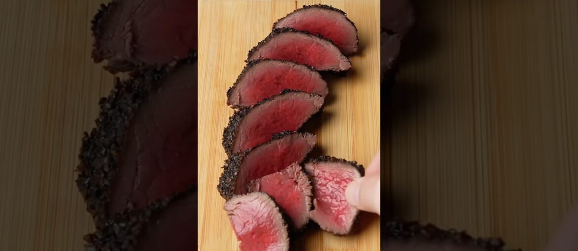 BEEF TATAKI AU POIVRE 🥩 🇯🇵 🇫🇷 JAPANESE – FRENCH FUSION #aieats #foodasmr BEEF TATAKI AU POIVRE 🥩 🇯🇵 🇫🇷 JAPANESE - FRENCH FUSION #aieats #foodasmr