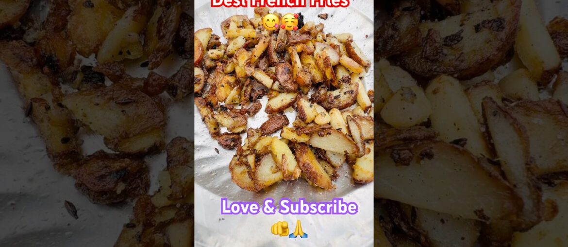 Desi French Fries #food #realkitchen #cooking #trending #viral #recipe #foodrecipe #fries