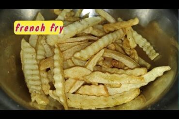 How to make  French fry at home/ french fry recipe in tamil/urulai fry