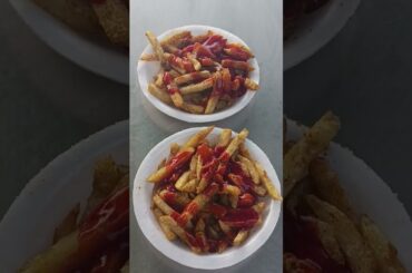 tea time snack||potato snacks||fries||snacks Ideas||#subscribe#foodie#youtube#shorts#minivlog#vlog