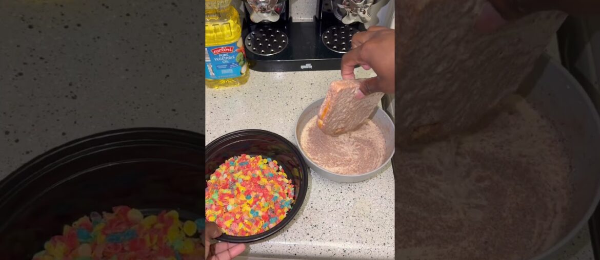 ASMR - Fruity Pebbles French Toast