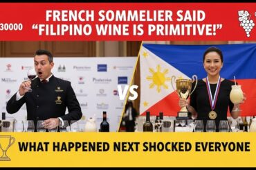French Sommelier Called Filipino Wine “Primitive” 🇵🇭 Blind Tasting Shocked Everyone