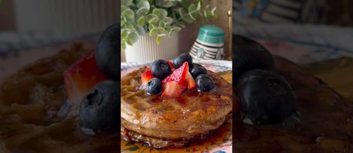 Waffle French Toast 😋 #foodpassion #cooking #cookingfood #breakfast #frenchtoast #simple #foodprep