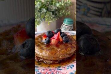 Waffle French Toast 😋 #foodpassion #cooking #cookingfood #breakfast #frenchtoast #simple #foodprep