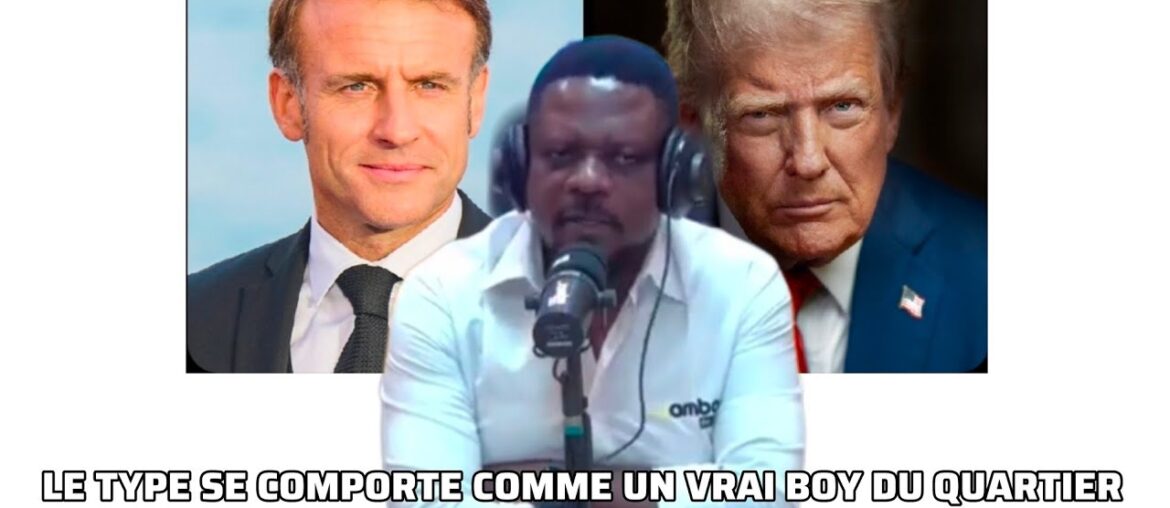 Tchop Tchop répond a Donald Trump et Emmanuel Macron