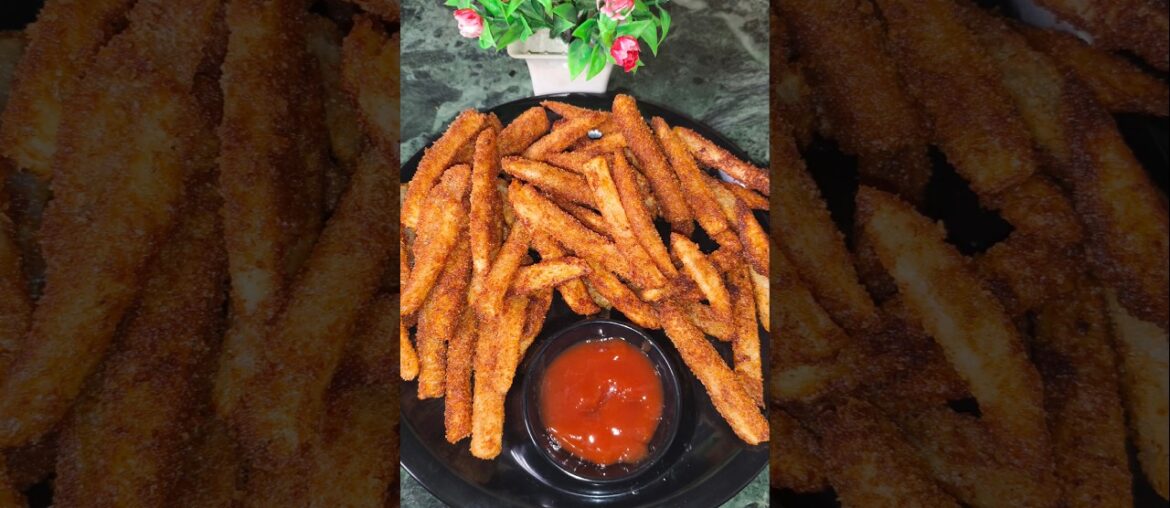 Iftar Ramdan Special Recipe Crispy French Fries #shorts #ytshorts