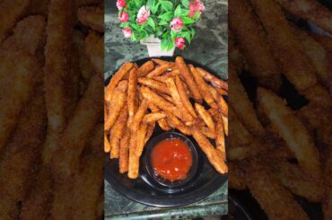Iftar Ramdan Special Recipe Crispy French Fries #shorts #ytshorts
